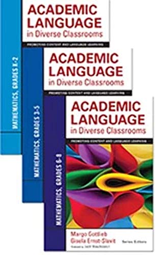 Stock image for BUNDLE: Gottlieb: Academic Language in Diverse Classrooms: Mathematics, Grades 6-8 + Gottlieb: Academic Language in Diverse Classrooms: Mathematics, . Diverse Classrooms: Mathematics, Grades K-2 for sale by HPB-Red