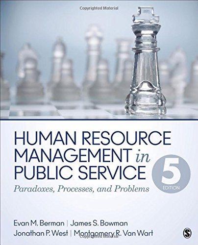 9781483340036: Human Resource Management in Public Service: Paradoxes, Processes, and Problems