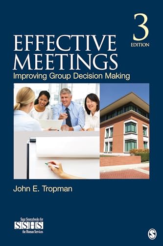 Stock image for Effective Meetings: Improving Group Decision Making (SAGE Human Services Guides) for sale by HPB-Red