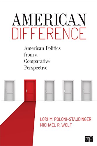 Imagen de archivo de American Difference; American Politics from a Comparative Perspective a la venta por SecondSale