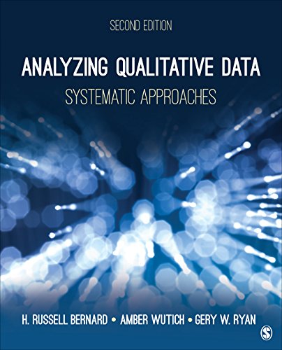 

Analyzing Qualitative Data: Systematic Approaches