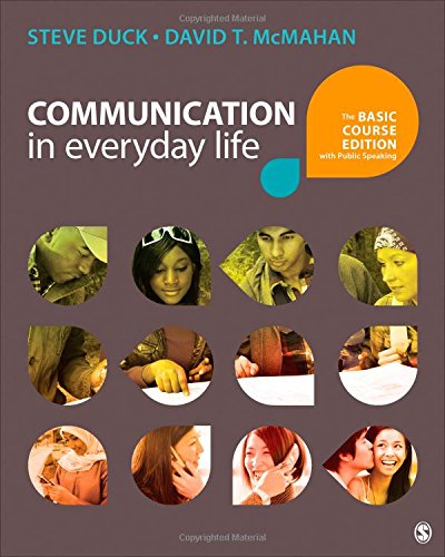 Beispielbild fr Communication in Everyday Life : The Basic Course Edition with Public Speaking zum Verkauf von Better World Books