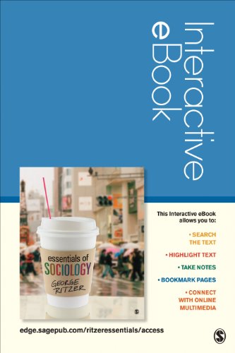 Stock image for Essentials of Sociology Interactive eBook for sale by Textbooks_Source