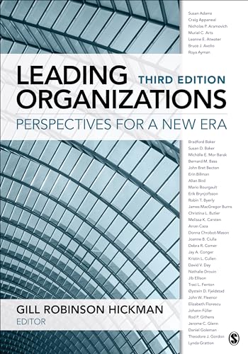 Beispielbild fr Leading Organizations: Perspectives for a New Era zum Verkauf von CANUSA, LLC