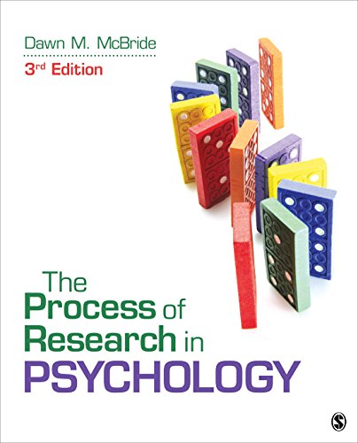 Imagen de archivo de The Process of Research in Psychology a la venta por Indiana Book Company