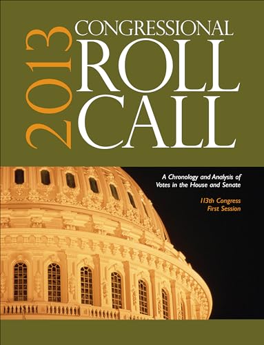 Stock image for Congressional Roll Call 2013 for sale by Revaluation Books