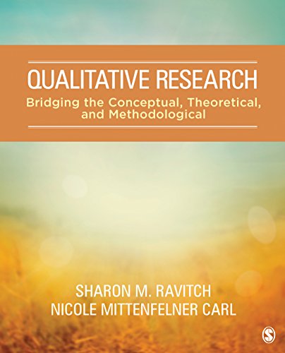 Imagen de archivo de Qualitative Research: Bridging the Conceptual, Theoretical, and Methodological a la venta por Wonder Book
