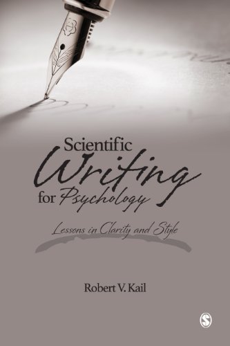 9781483353043: Scientific Writing for Psychology: Lessons in Clarity and Style