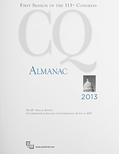 Beispielbild fr CQ Almanac 2013: 113th Congress 1st Session zum Verkauf von Revaluation Books