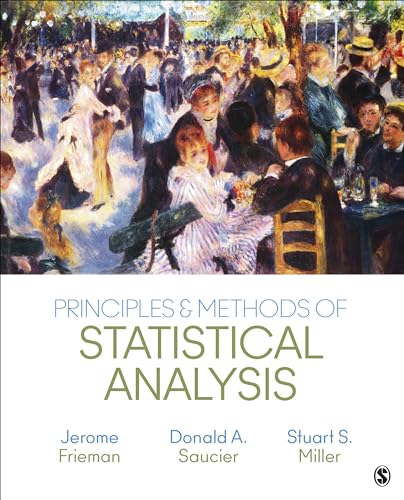 Beispielbild fr Principles & Methods of Statistical Analysis zum Verkauf von BooksRun