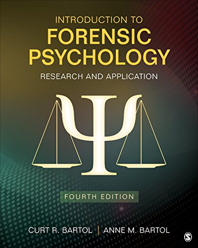 Stock image for Introduction to Forensic Psychology: Research and Application for sale by HPB-Red