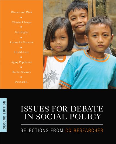 Beispielbild fr Issues for Debate in Social Policy : Selections from CQ Researcher zum Verkauf von Better World Books