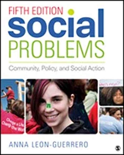 9781483369372: Social Problems: Community, Policy, and Social Action