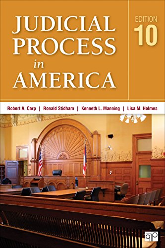 Imagen de archivo de Judicial Process in America a la venta por Better World Books