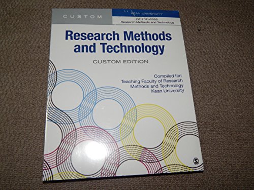 Imagen de archivo de Research and Technology (Custom Kean University Edition) a la venta por Better World Books