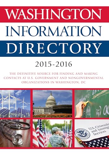 Stock image for Washington Information Directory 2015-2016 for sale by Revaluation Books