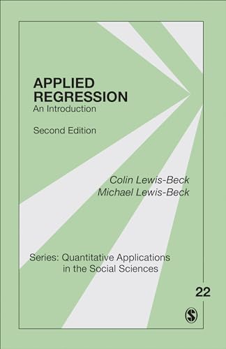 Beispielbild fr Applied Regression : An Introduction zum Verkauf von Better World Books