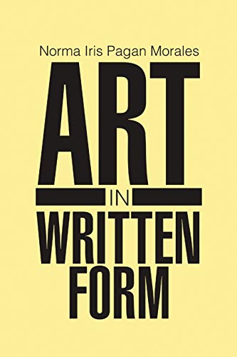 Stock image for Art In Written Form for sale by PBShop.store US