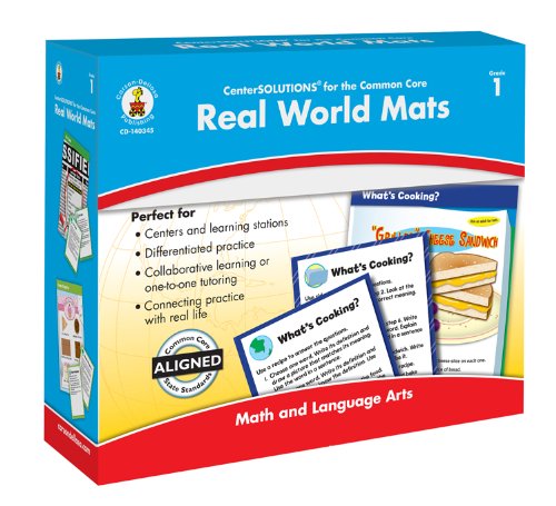 9781483800103: Real World Mats, Grade 1