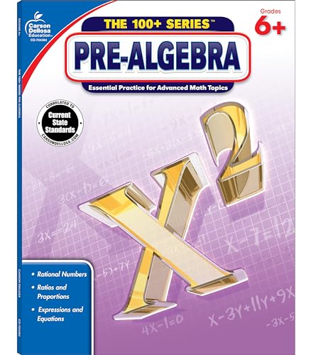 Beispielbild fr Pre-Algebra, Grades 6 - 8 zum Verkauf von Blackwell's