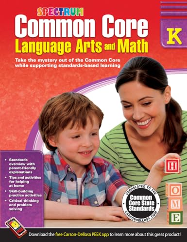 Stock image for Common Core Math and Language Arts, Grade K for sale by Dream Books Co.