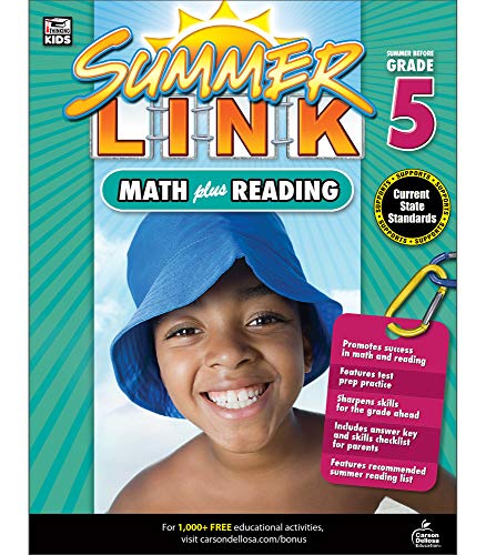 9781483804682: Summer Link Math Plus Reading: Summer Before Grade 5