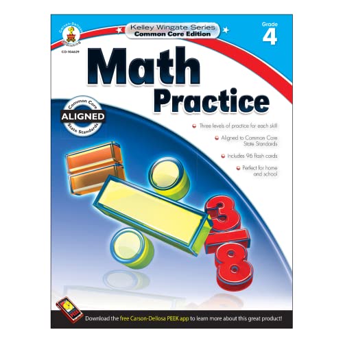 Beispielbild fr Math Practice, Grade 4 (Kelley Wingate) zum Verkauf von Wonder Book