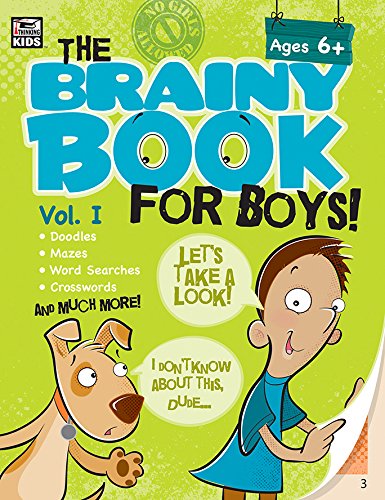 Beispielbild fr Brainy Book for Boys, Volume 1, Ages 6 - 11: Volume 1 (Brainy Books) zum Verkauf von Buchpark