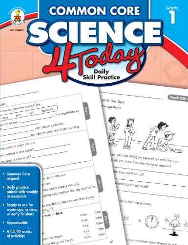 Stock image for Common Core Science 4 Today, Grade 1: Daily Skill Practice (Common Core 4 Today) for sale by SecondSale