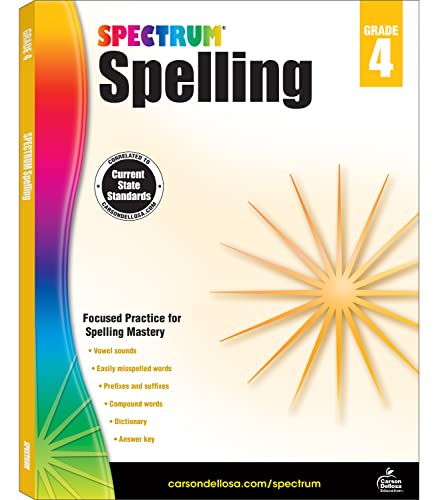 Beispielbild fr Spectrum Spelling, Grade 4: Volume 31 zum Verkauf von WorldofBooks