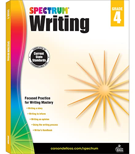 Stock image for Spectrum Writing, Grade 4 for sale by SecondSale