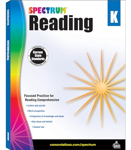 9781483812137: Spectrum Reading Workbook, Grade K