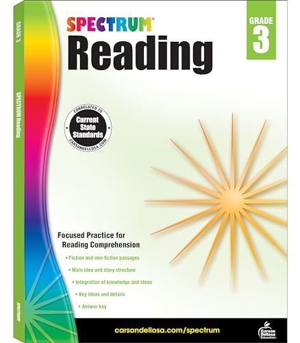 Stock image for Spectrum Reading Workbook, Grade 3 for sale by ThriftBooks-Reno