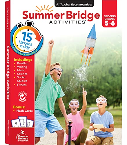 Stock image for Summer Bridge Activities | Bridging Grades 5-6 | Summer Learning Workbook | 160pgs for sale by Gulf Coast Books