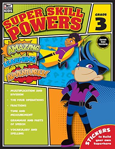 Stock image for Super Skill Powers, Grade 3 for sale by Gulf Coast Books