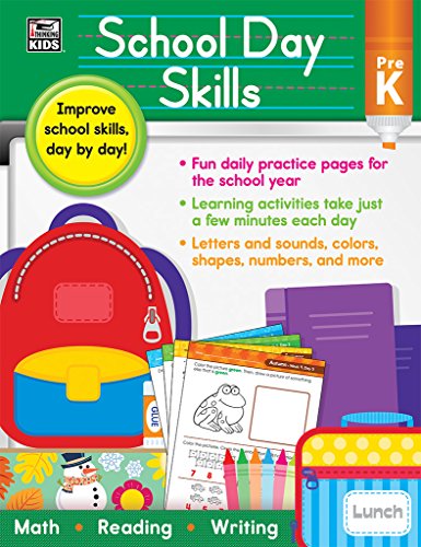 Stock image for School Day Skills, Grade PK for sale by Your Online Bookstore