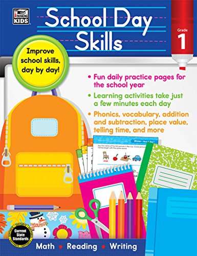 Imagen de archivo de School Day Skills, Grade 1 a la venta por Better World Books