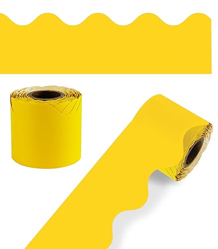 

Yellow Scalloped Borders