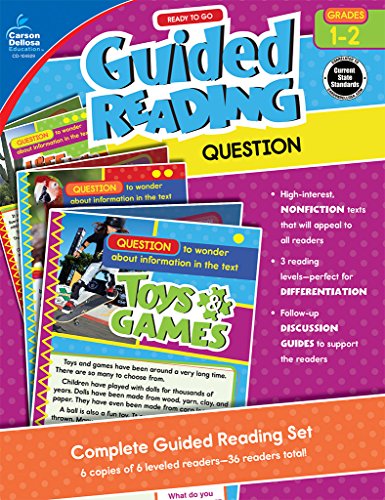 Imagen de archivo de Ready to Go Guided Reading: Question, Grades 1 - 2 a la venta por Gulf Coast Books