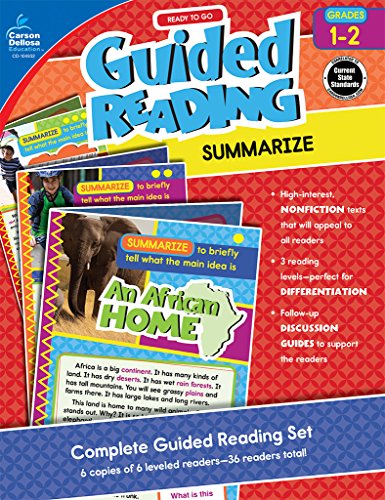 Beispielbild fr Ready to Go Guided Reading: Summarize, Grades 1 - 2 zum Verkauf von ThriftBooks-Atlanta