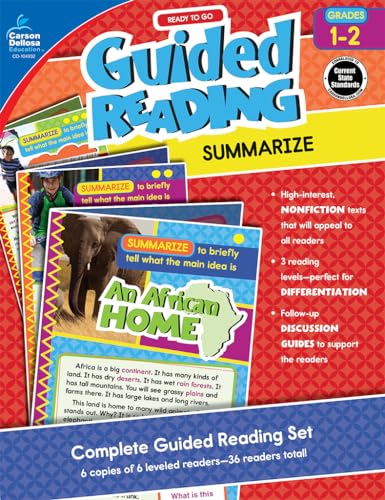 Imagen de archivo de Ready to Go Guided Reading: Summarize, Grades 1 - 2 a la venta por ThriftBooks-Atlanta