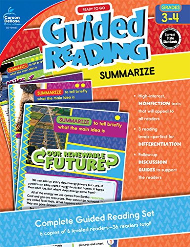 Stock image for Ready to Go Guided Reading: Summarize, Grades 3 - 4 for sale by ThriftBooks-Atlanta