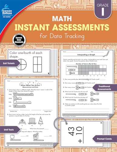 Stock image for Instant Assessments for Data Tracking, Grade 1: Math for sale by ThriftBooks-Dallas
