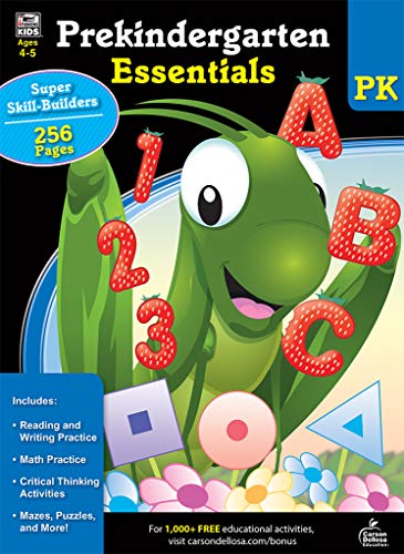 Imagen de archivo de Carson Dellosa | Prekindergarten Essentials Workbook | 256pgs a la venta por Orion Tech