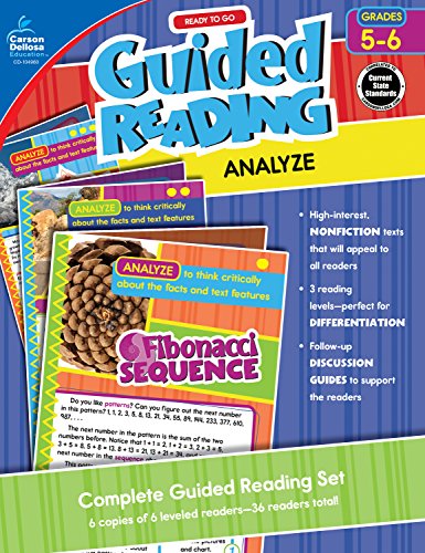 9781483839776: Guided Reading Analyze Grades 5-6: Analyze Resource Book