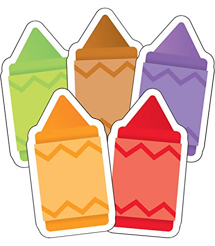 Stock image for Crayons Mini Cut-Outs for sale by Lakeside Books
