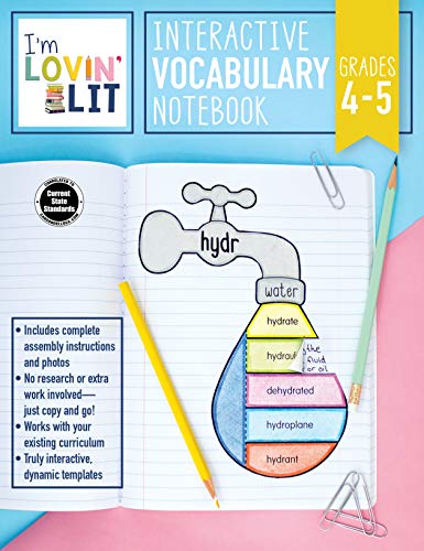 Immagine dell'editore per I'm Lovin' Lit Interactive Vocabulary Notebook, Grades 4 - 5: Greek and Latin Roots and Affixes venduto da ThriftBooks-Dallas