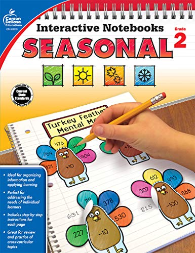 Beispielbild fr Interactive Notebooks Seasonal, Grade 2 zum Verkauf von ThriftBooks-Atlanta