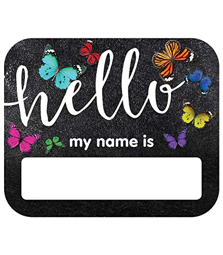 

Schoolgirl Style Decorative Name Tags (150070)
