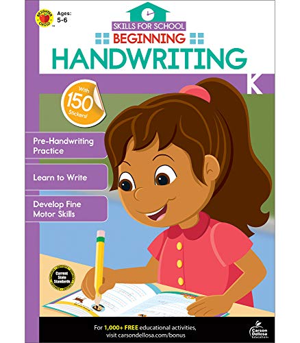 Stock image for Skills for School Beginning Handwriting, Grades K - 1 for sale by Ergodebooks